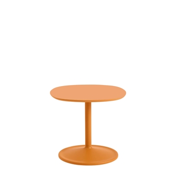 Muuto Soft Sidebord 45x45h: 40 cm - Oransje Laminat/Oransje
