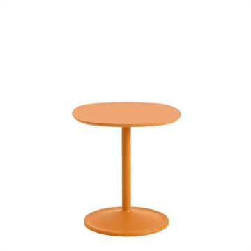 Muuto Soft Sidebord 45x45h: 48 cm - Oransje Laminat/Oransje