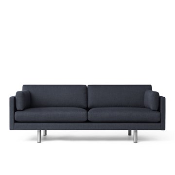 Erik Jørgensen EJ220A 3-manns sofa Foss Marineblå