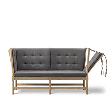 Fredericia Furniture BM1789 Barneseng - Såpe Eik/Grå Fangst