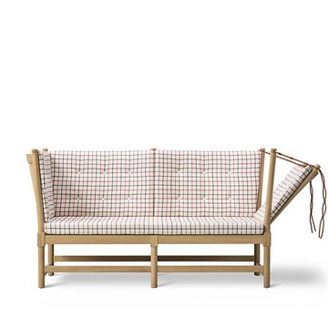 Fredericia Furniture BM1789 Stretch sofa - Såpe Eik/Creme Cotil