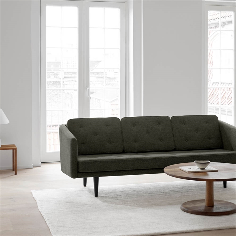 Fredericia Furniture Nr. 1 Sofa 2003 Eik/Grønnfjord 961 Stue
