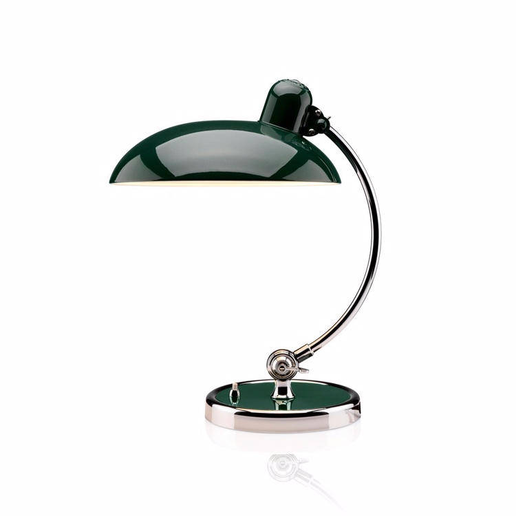 Fritz Hansen Kaiser Idell Bauhaus urverk 6631-T bordlampe grønn