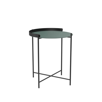 HOUE Kantbrettbord Ø46,5 cm Mørk grønn/Sort