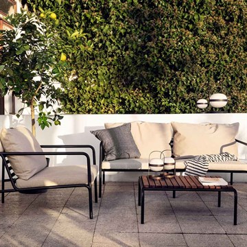 HOUE Avon Lounge sofa Ask på terrassen