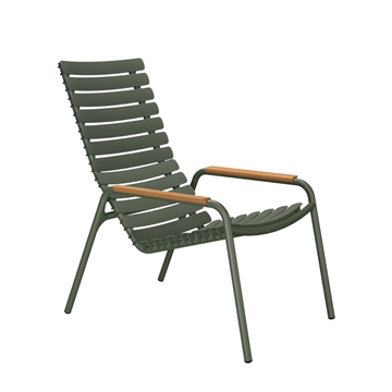 HOUE Reclips Lounge Chair Oliven/Bambus
