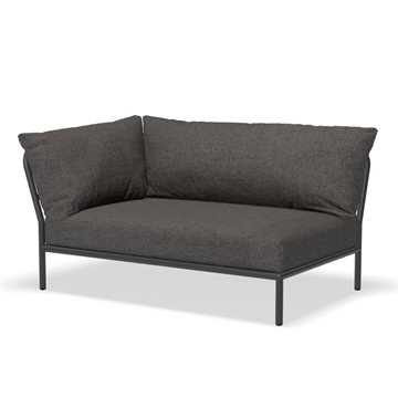 HOUE Level 2 Lounge sofa - Venstre/Mørkegrå