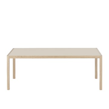 Muuto Workshop spisebord 200x92 cm Eik/Varmgrå