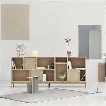 Muuto Stacked 2.0 Bokhylle Med Bakside Stue