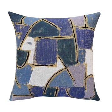 Poulin Design Cushion Klee Blue Night