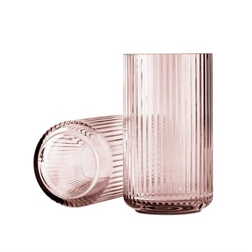 Lyngby Vase Glass Burgund XLarge H31 cm