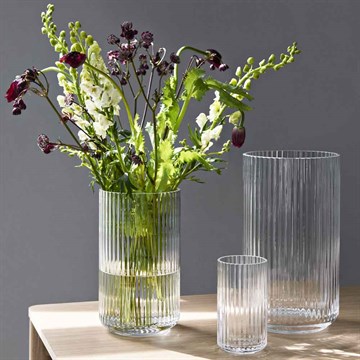 Lyngby Vase Glass Klar Stue