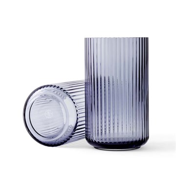 Lyngby Vase Glass Midnight Blue XLarge H31 cm