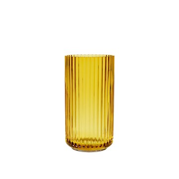 Lyngby Vase Glass Amber Medium H20,5 cm