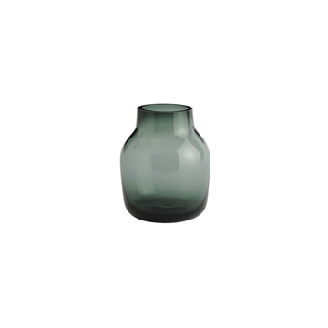Muuto Silent Vase Ø11 - Mørk grønn
