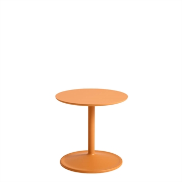 Muuto Soft Sidebord Ø41h: 40 cm - Oransje Laminat/Oransje