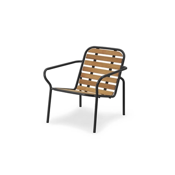 Normann Copenhagen Vig Lounge Chair - Sort/Tre