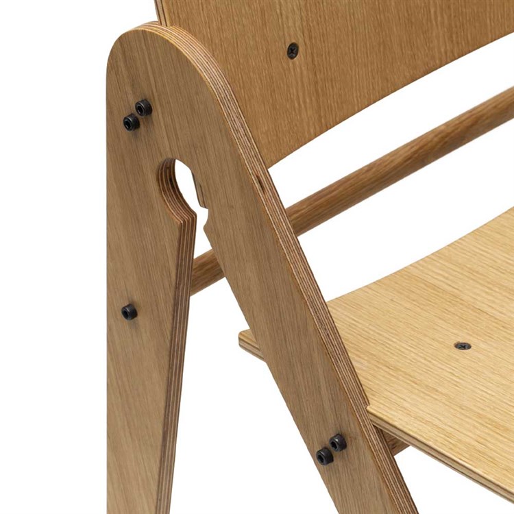 We Do Wood Lily\'s Chair Oak Detail