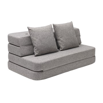 by KlipKlap KK 3-fold sofa med ryggputer