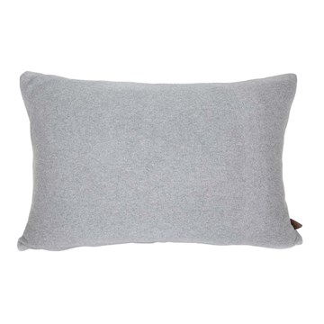 By Lohn Knitted Cushion 60x40 Grey Melange