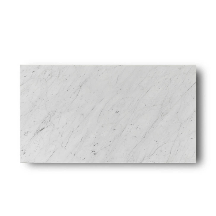 Audo Sokkel Marmorbord Grand White Carrara Marble Up