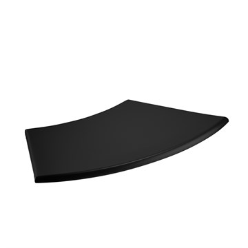 Montana Concave Cushion Leather Black