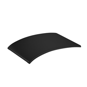Pantonova Cushion Linear Leather Black