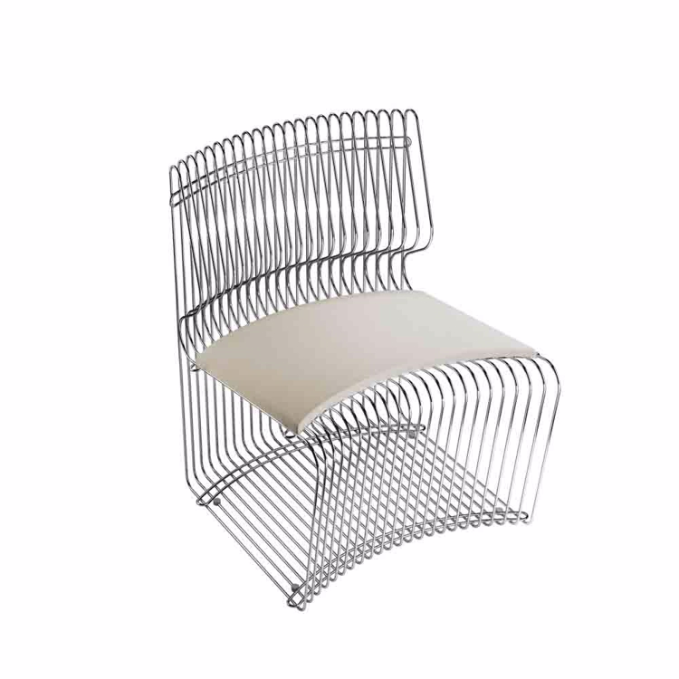 Pantonova Cushion Linear Woven Shell Chair