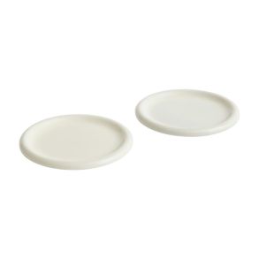 HAY Barro Plate Ø24 (2 stk.) - Off-White