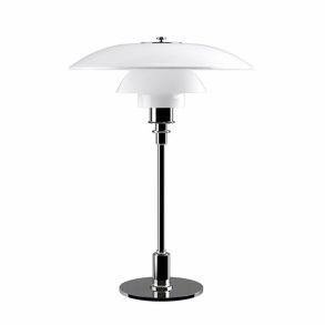 Louis Poulsen PH 3½-2½ Bordlampe - Høyglans forkrommet