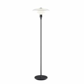 Louis Poulsen PH 3½ - 2½ Gulvlampe Sortforkromet